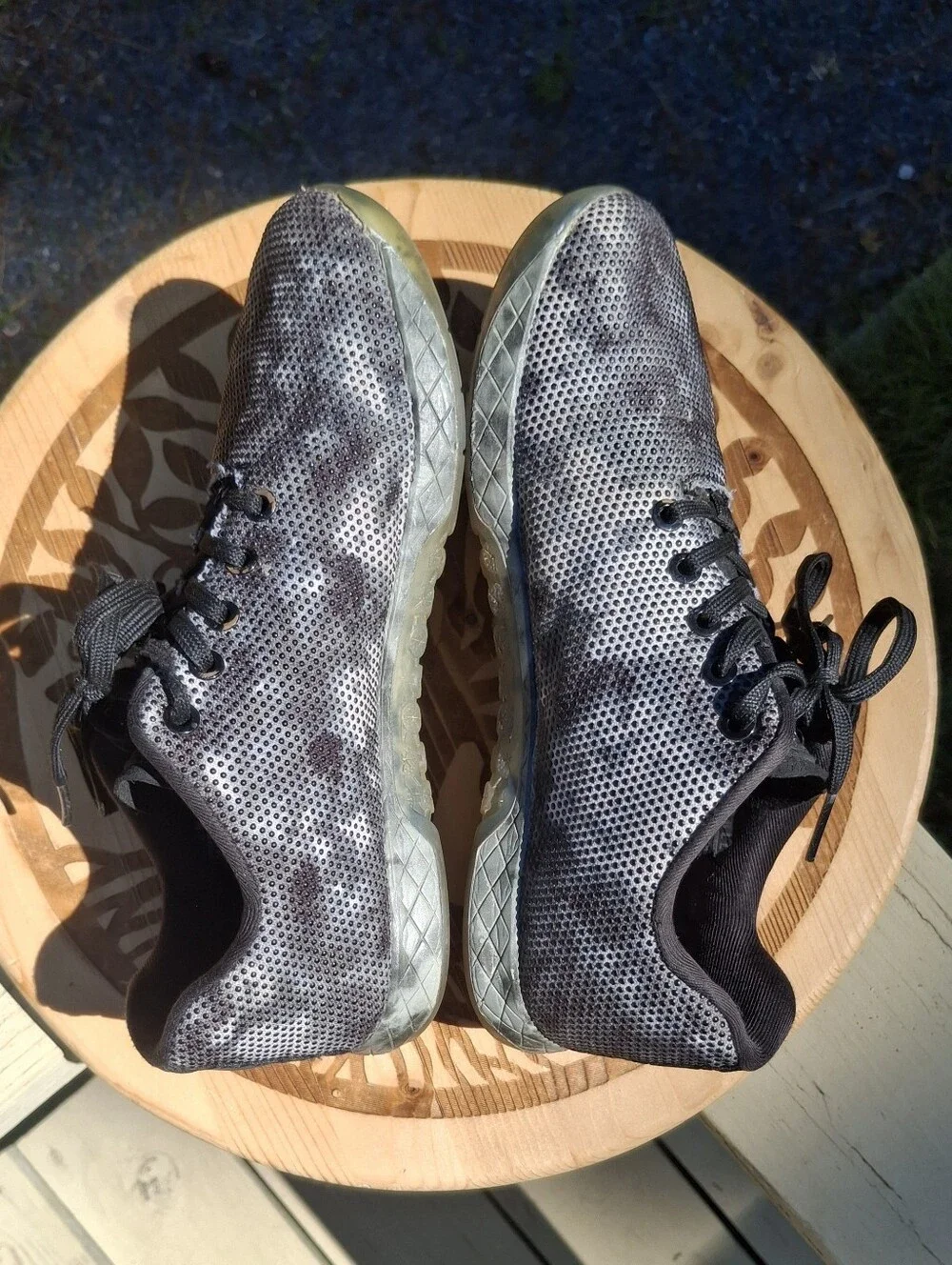 NOBULL Black Camo Superfabric Unisex Trainers Sneakers Men 8.5 Women 10